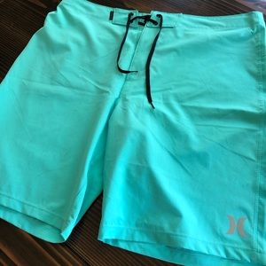 Brand New Turquoise Blue Hurley Board Shorts